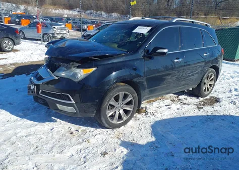 2013 Acura Mdx Advance Package z USA, uszkodzony, nr VIN 2HNYD2H84DH504446